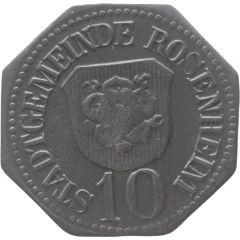 10 Pfennig - Rosenheim