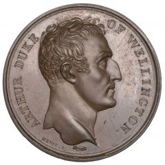 Medal - George III Siege of Pamplona, bronze