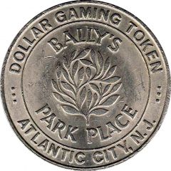 1 Dollar Gaming Token - Bally`s Park Place Atlantic City