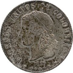 20 Centavos United States of Colombia