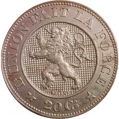 20 Centimes Pattern