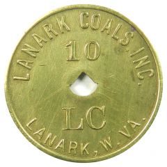 10 Cents - Lanark Coals Inc. Lanark, West Virginia