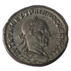 Tetradrachm - Trajan Decius ΔHMAPX EΞOYCIAC, Antioch