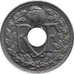 25 Centimes Dash under MES
