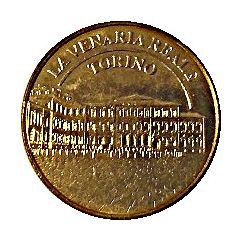 Token - Médailles et Patrimoine Torino - La Venaria Reale