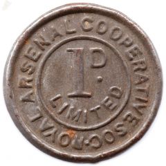 1 Penny - Royal Arsenal Cooperative Soc Limited