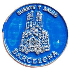 Medal - Barcelona blue