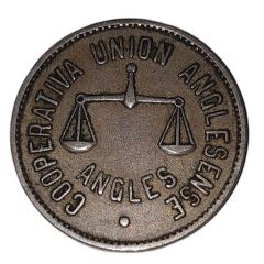 5 Pesetas - Union Anglesense nickel