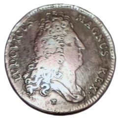Jeton - Troisième corps des marchands, les merciers, tailleurs de draps, ouvriers en draps d’or, d’argent et de soie - 1704