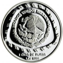 5 Pesos Quetzalcoatl - 1 oz Silver Bullion