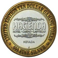 10 Dollar Gaming Token - Hacienda Las Vegas, Nevada