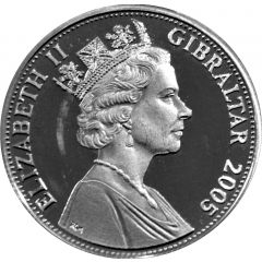 5 Pounds - Elizabeth II Royal Visits