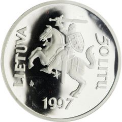50 Litų 450th Anniversary of the first Lithuanian book