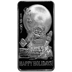 1 Ounce Silver - Happy Holidays! - YCI