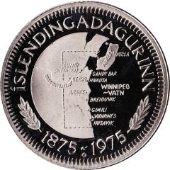 Medallion - Gimli, Manitoba Centennial