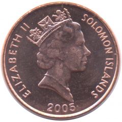1 Cent - Elizabeth II 3rd portrait