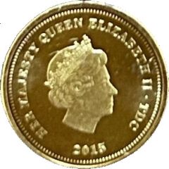 1 Crown - Elizabeth II 63 years reign