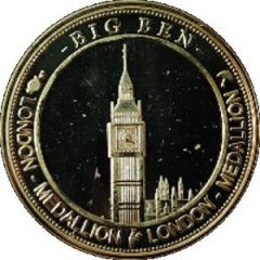 Big Ben, London Medallion