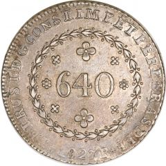 640 Réis - Pedro I
