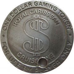 1 Dollar Gaming Token - Royal Caribbean Cruise Line