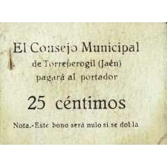 25 Céntimos Torreperogil