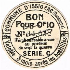 10 Centimes - Issigeac 24