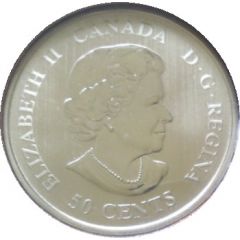 50 Cents - Elizabeth II Montreal Canadiens