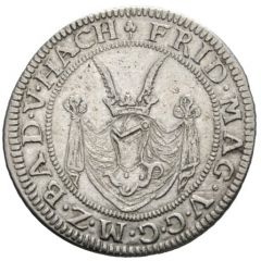 12 Kreuzer - Frederick VII Magnus
