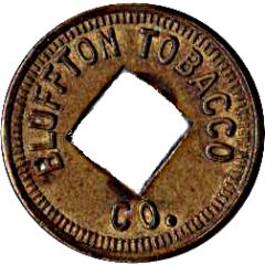 5 Cents - Bluffton Tobacco Co. Bluffton, Indiana