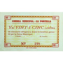 25 Céntimos Portella