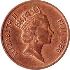 1 Cent - Elizabeth II 3rd portrait