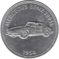 Shell Token - Historic Cars Mercedes Benz 300SL 1954