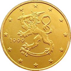 50 Euro Cents 1st type, 1st map