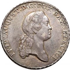 1 Thaler - Frederick August III