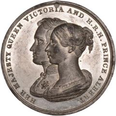 Medal - Queen Victoria & Prince Albert`s Visit To Ireland