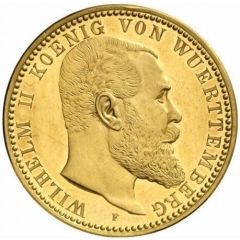 5 Mark - William II Gold pattern strike