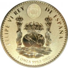 1.5 Euro - Felipe VI Bull - Gold Bullion Coin