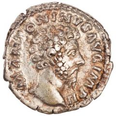 Denarius - Marcus Aurelius CONCORD AVG TR P XVIII COS III, Concordia and Spes