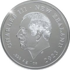 1 Dollar - Charles III 1st Portrait - Queen Elizabeth II Memorial