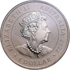 1 Dollar - Elizabeth II Posthumous, 6th Portrait - Merry Christmas 2022
