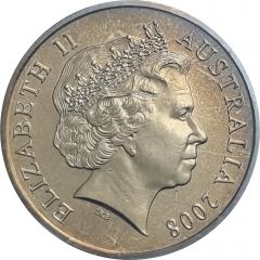 1 Dollar - Elizabeth II 4th Portrait - Rugby League 100 Yrs