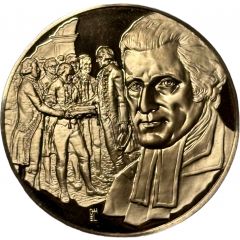 Medal - Jewish People`s History G.M. Seixas