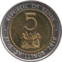 5 Shillings Magnetic