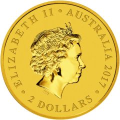 2 Dollars - Elizabeth II 4th Portrait - Mini Roo - Gold Bullion Coin