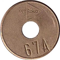 Token - Weroka 21.0 mm with an overhead