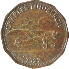 Shell Token - Man in Flight #07 - Charles Lindbergh, 1927