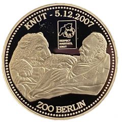 Knut Polar Bear 1st Birthday Medal - Berlin Zoo