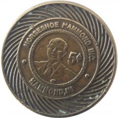 5 Cent Gaming Token - Horseshoe Hammond Inc. Hammond, Indiana