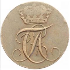 1 Pfennig - Alexius Frederick Christian