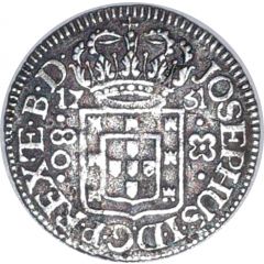 80 Réis - José I Rio de Janeiro Mint